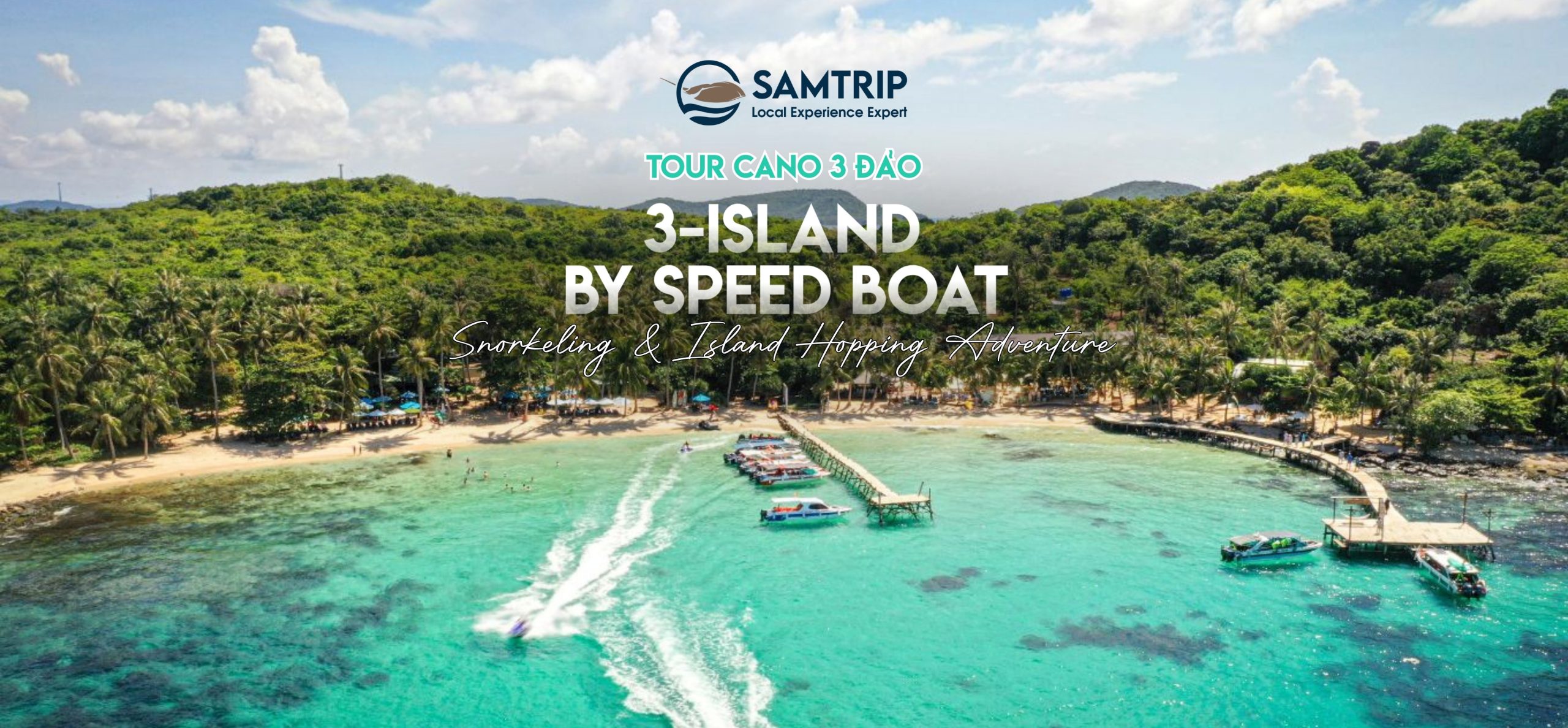 Tour Cano 3 Đảo Phú Quốc – Lặn Ngắm San Hô & Khám Phá Biển Đảo